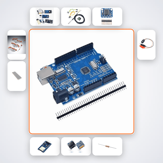 Arduino Soil Monitor Kit with DS18B20 & SD Logger - Greenhouse Ready - Compoden