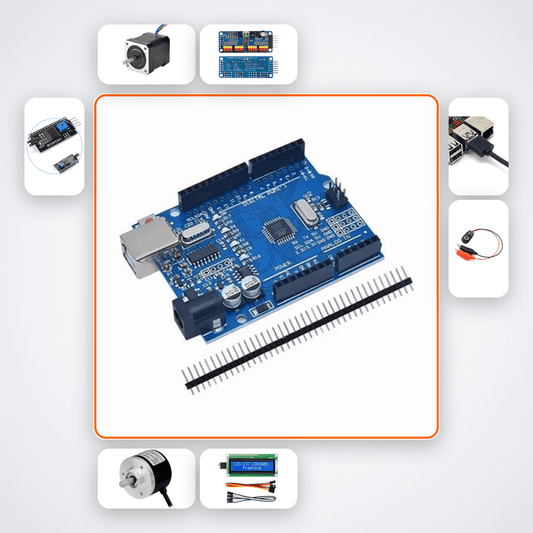 Arduino Stepper Motor Control Kit - Half & Full-Step - Compoden
