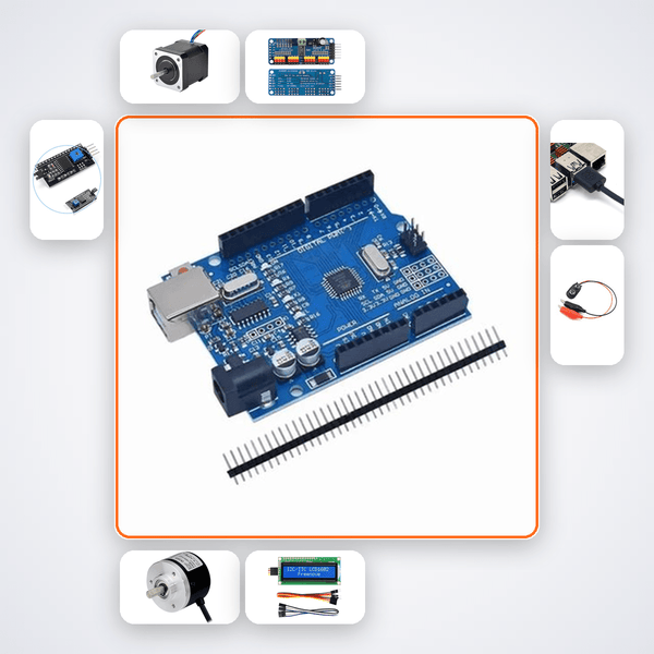 Arduino Stepper Motor Control Kit - Half & Full-Step - Compoden