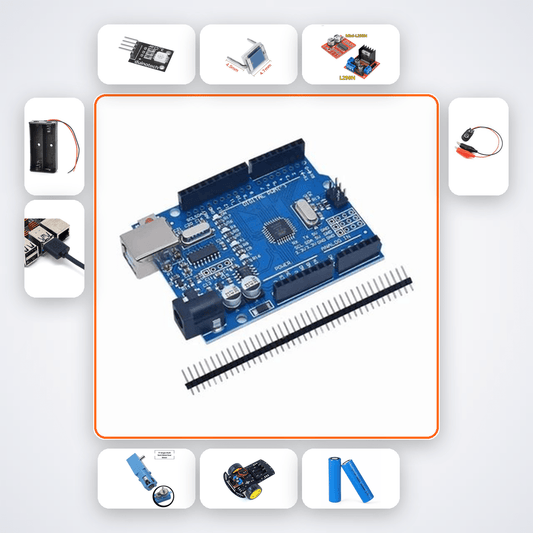 Arduino Swarm Formation Kit: Build Two IR-Communicating Distance-Locking Bots - Compoden