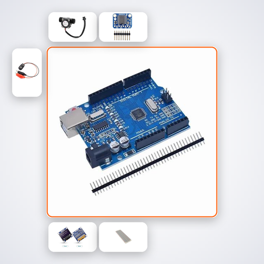 Arduino Water Flow Logger Kit with OLED Display