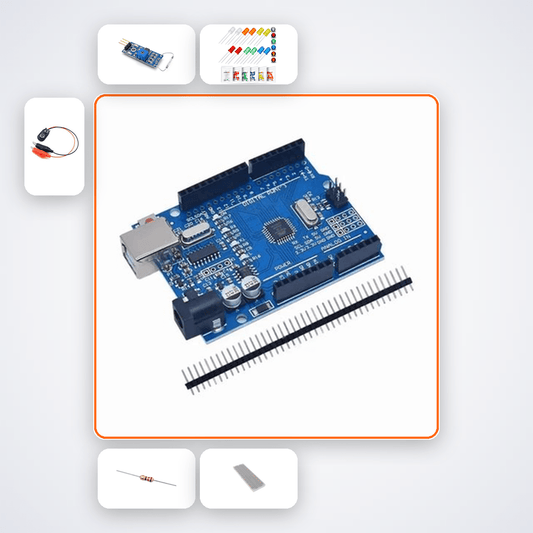 Arduino Wind Vane Direction Indicator Kit for Kids - Compoden