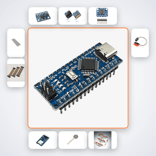 Arduino Wrist Angle Monitor Kit - ADXL345 OLED for Exercise Form - Compoden
