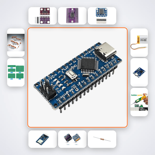 Atmospheric Pressure vs Altitude Study Kit with Arduino Nano + BMP280 - Compoden