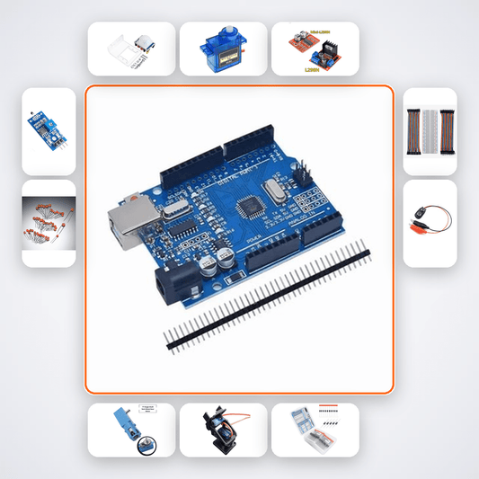 Auto Light Energy Saver Kit with Arduino Mega + Servos - Compoden