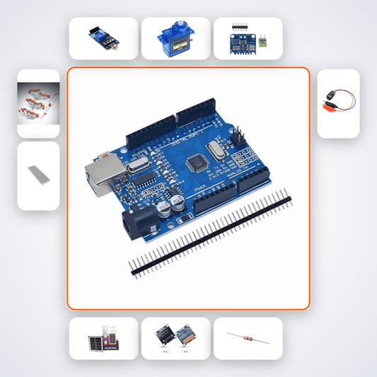 Auto Street Light Controller Advanced Kit with Arduino Uno + LDR - Compoden
