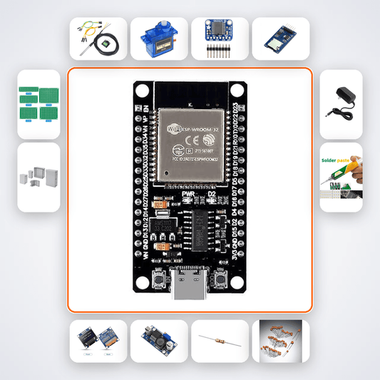 Automated Attic Ventilation Controller Kit with ESP32 + Servo - Compoden