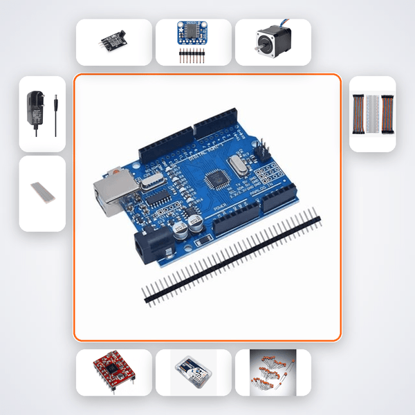 Automated Chicken Coop Door Kit with Arduino Uno + Stepper Motor - Compoden