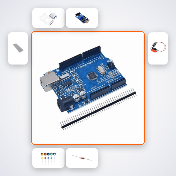 Automatic Staircase Light Kit with Arduino Uno + LDR - Compoden