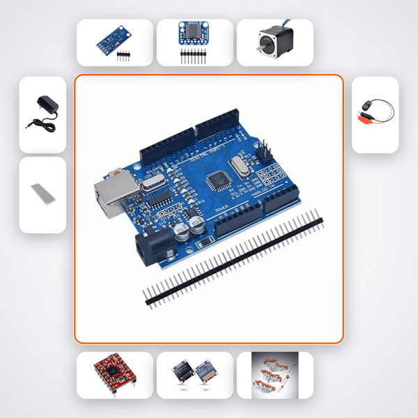 Automatic Window Blind Kit with Arduino Uno + Stepper Motor - Compoden