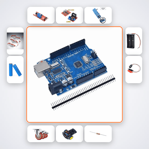 Baby Cry Detector Kit with Arduino Uno + Sound Sensor - Compoden