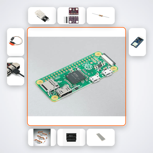 Baby Room Comfort Monitor Kit with Raspberry Pi Zero + DHT22 - Compoden