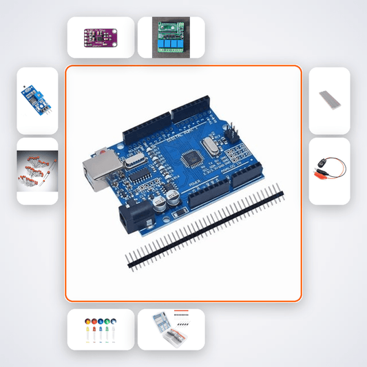 Bass Drop Detector Variant 6 Kit with Arduino Uno + Relay - Compoden