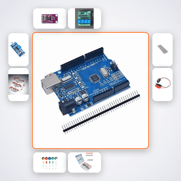 Bass Drop Detector Variant 6 Kit with Arduino Uno + Relay - Compoden