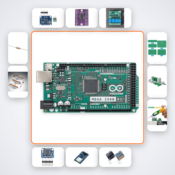 Battery Management System BMS Demo Kit with Arduino Mega + Relay - Compoden