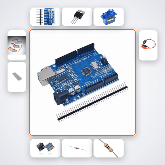 Battery Recycler Sorter Kit with Arduino Uno + Servo - Compoden