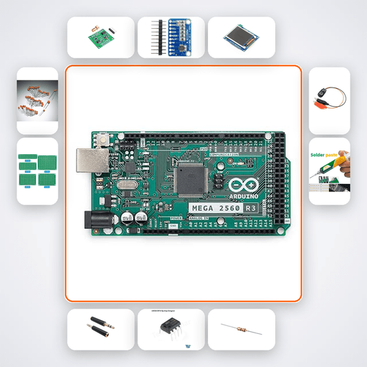 Benchtop Component Tester LCR Kit with Arduino Mega - Compoden