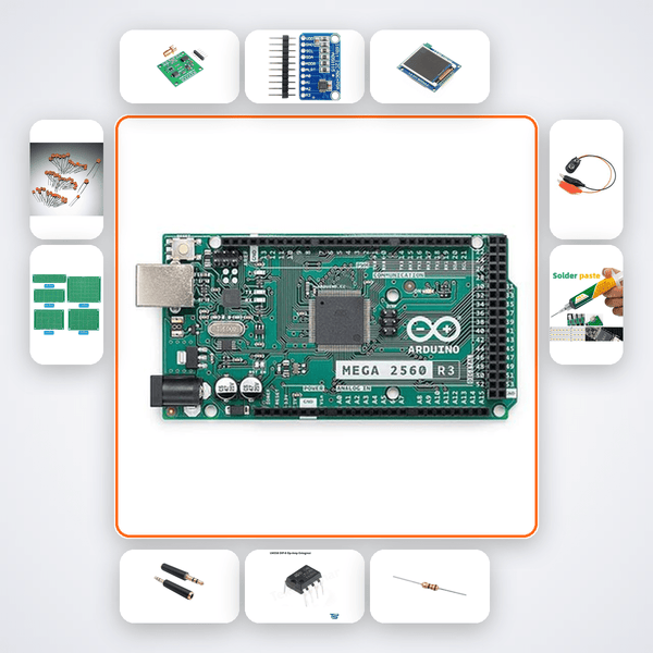 Benchtop Component Tester LCR Kit with Arduino Mega - Compoden