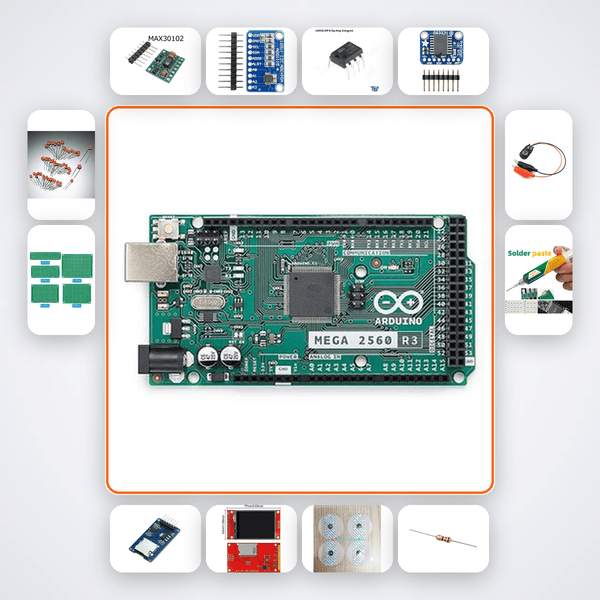 Biometric Response Heatmap Kit with Arduino Mega - Compoden