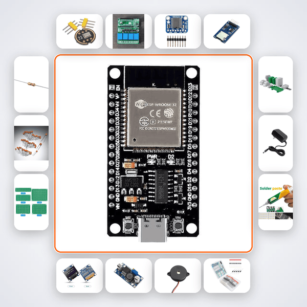 Bird Call Identifier Advanced Kit with ESP32 + Relay - Compoden