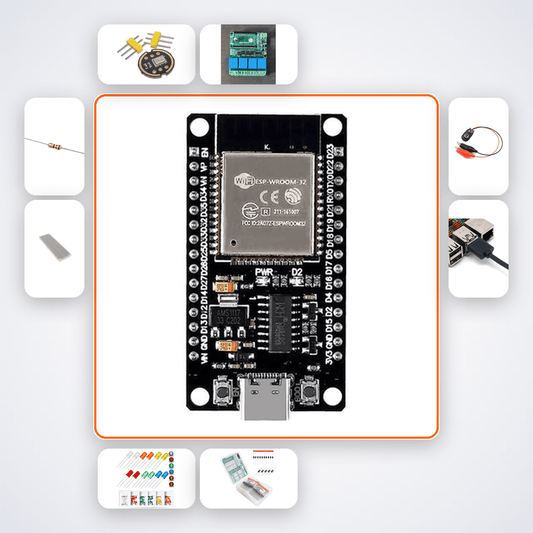 Bird Call Identifier Smart Kit with ESP32 + Relay - Compoden