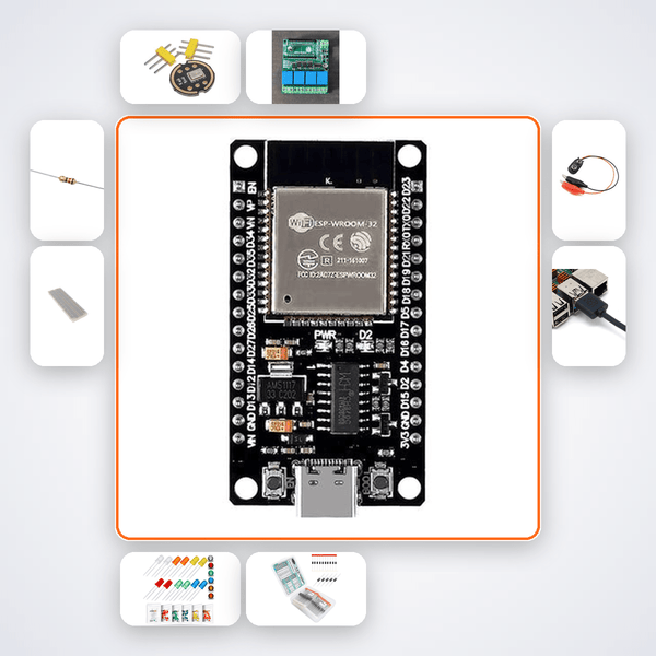 Bird Call Identifier Smart Kit with ESP32 + Relay - Compoden