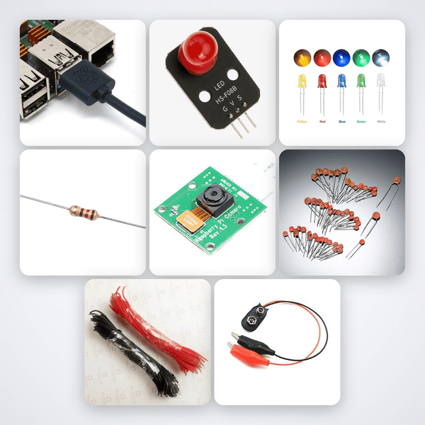 Blinking Police Light Kit - Compoden