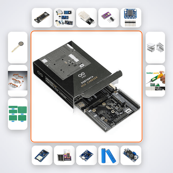 Blockchain Agri IoT Node with Arduino Portenta C33 Kit - Compoden