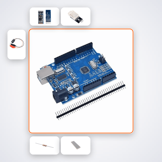 Bluetooth Sensor Monitor Kit - Arduino Uno HC-05 Wireless Project - Compoden