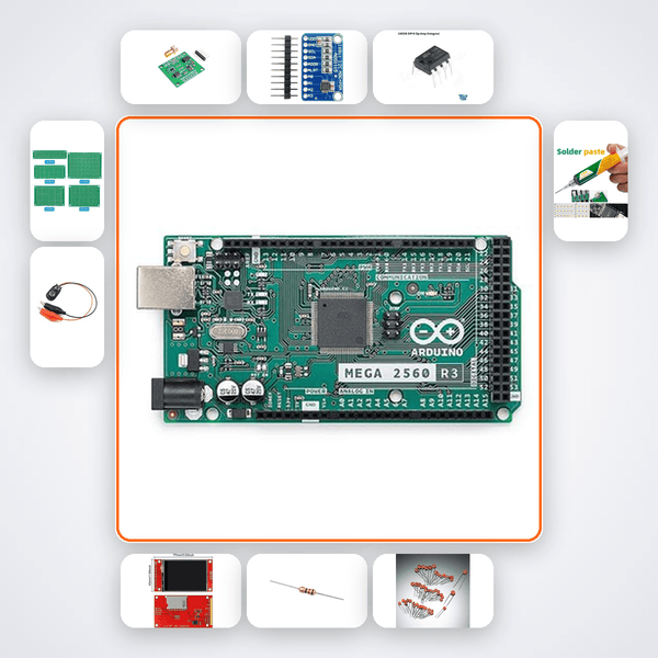 Bode Plot Frequency Analyser Kit with Arduino Mega - Compoden