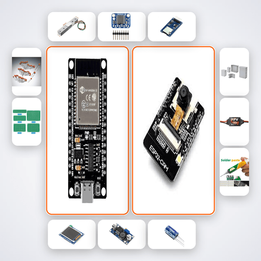 Body Composition Scale Kit with ESP32 + Camera - Compoden