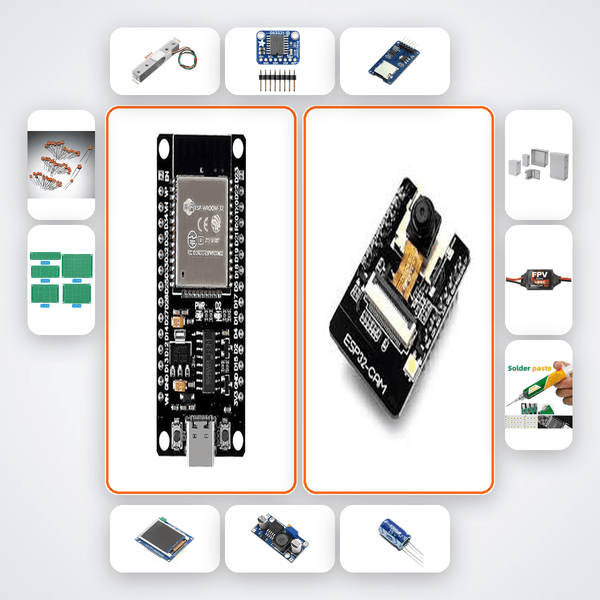 Body Composition Scale Kit with ESP32 + Camera - Compoden