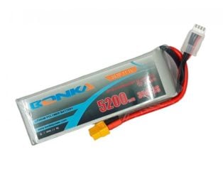 Bonka 11.1V 5200mAh 35C 3S Lithium Polymer Battery Pack - Compoden