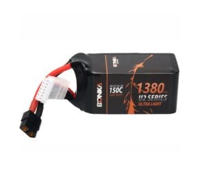 Bonka 22.2V 1380mAh 150C 6S FPV U2 Series Lithium Polymer Battery Pack - Compoden