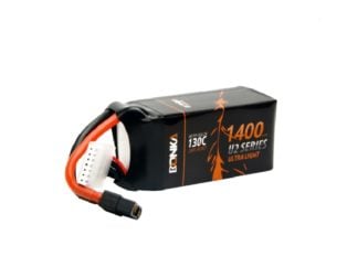 Bonka 22.2V 1400mAh 130C 6S FPV U2 Series Lithium Polymer Battery Pack - Compoden