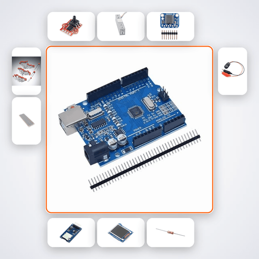 Bridge Stress Load Analyser Kit with Arduino Uno - Compoden