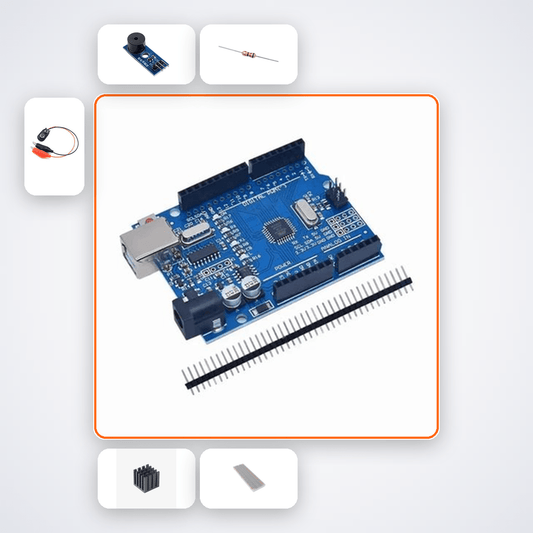 Capacitive Touch Piano Kit with Arduino Uno - Compoden