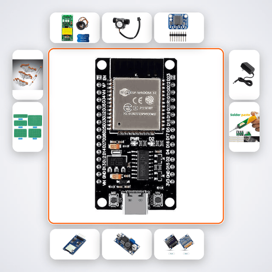 Carbon Budget Tracker Dashboard Kit with ESP32 + Sensor - Compoden