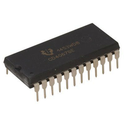 CD4067 16-Channel Analog Multiplexer/Demultiplexer IC DIP-24 Package Product Code: EC-0532 - Compoden