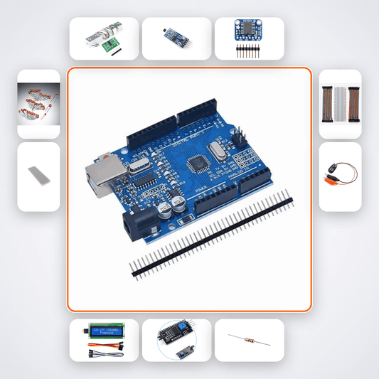 Centripetal Force vs Radius Study Kit with Arduino Uno + Sensor - Compoden