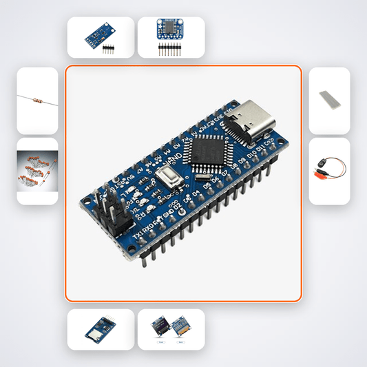 Circadian Light Rhythm Logger Kit with Arduino Nano + LED - Compoden