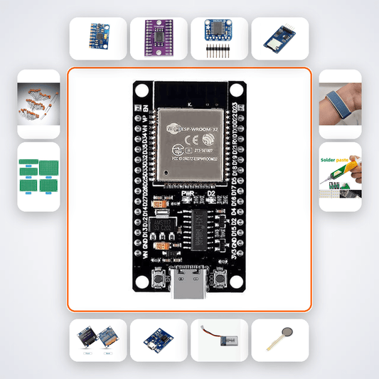 Classify Gait Disorders with ESP32 & MPU6050 Kit - Compoden
