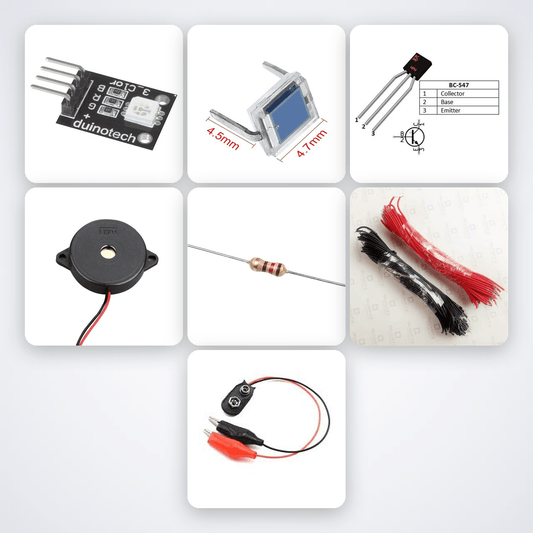 Coin Sorter Circuit Kit - IR Sensing STEM Project for Kids 6-8 - Compoden