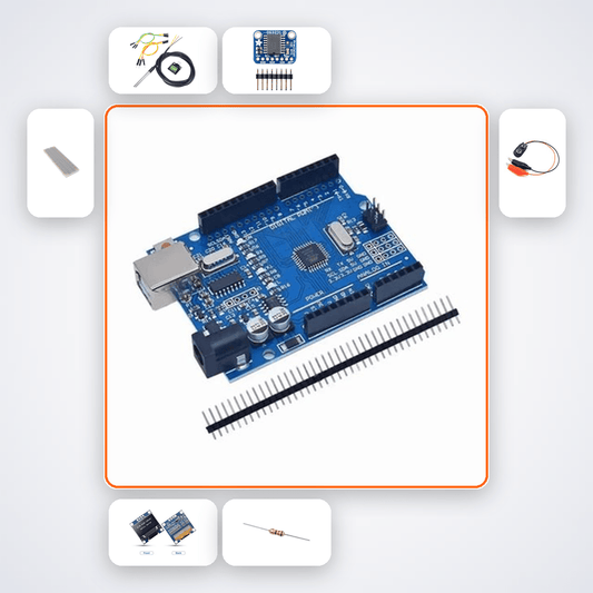 Compost Heat Monitor Kit with Arduino Uno + LED - Compoden