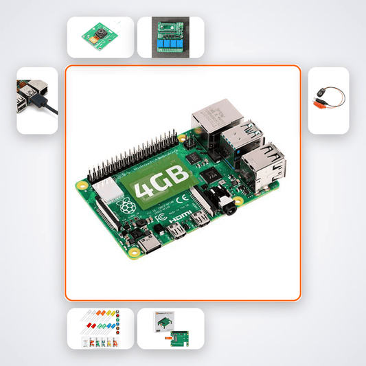 Control Relays & LEDs with Hand Gestures - Pi 5 Kit - Compoden