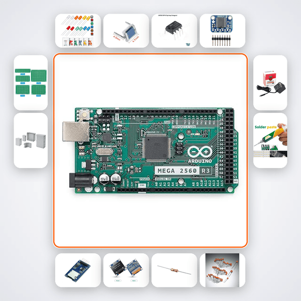 Counterfeit Detection UV Scanner Kit with Arduino Mega + LED - Compoden