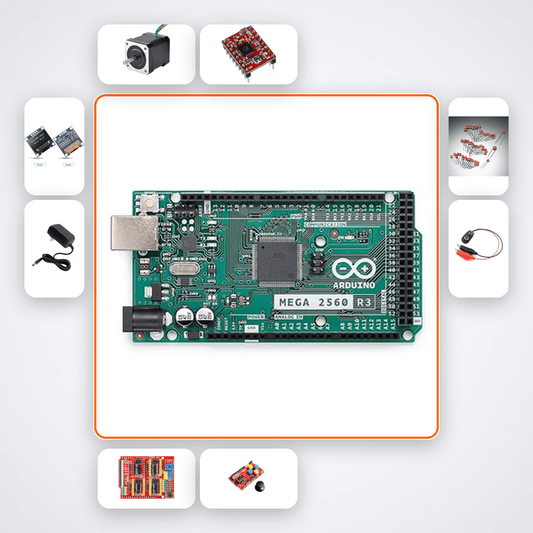 Crane Trolley and Hoist Controller Kit with Arduino Mega + Stepper Motor - Compoden