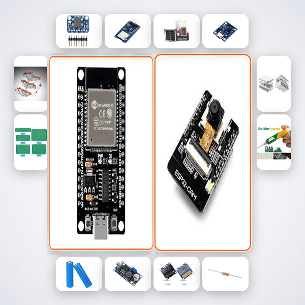 Crop Leaf Disease Image Classifier Kit with ESP32 + Camera - Compoden