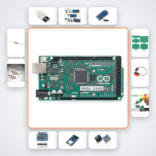 Crop Yield Prediction Kit with Arduino Mega & DHT22 Sensors - Compoden