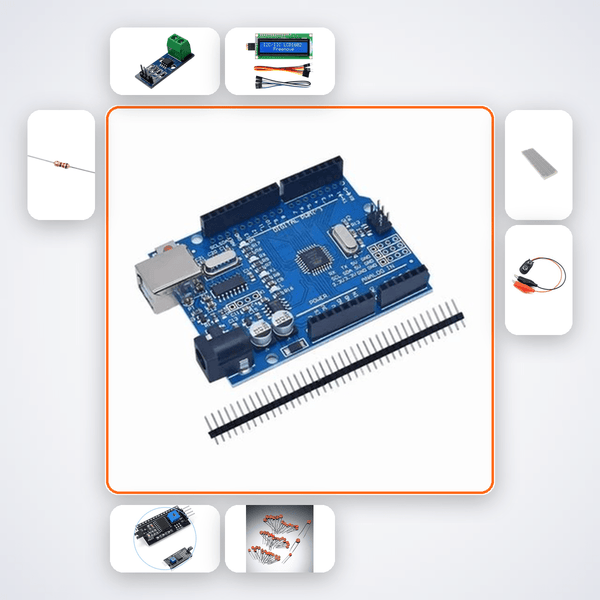 Current Draw Meter Kit with Arduino Uno - Compoden